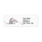 House-Mouse Design® Adresetiketten Etiket (Voorkant)