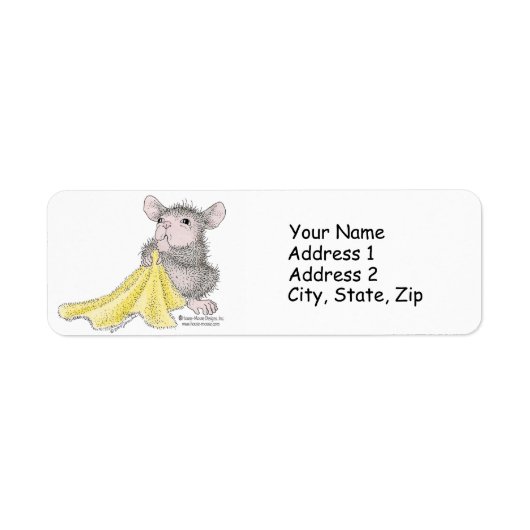House-Mouse Design® Adresetiketten Etiket (Voorkant)