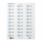 House-Mouse Design® Adresetiketten Etiket (Full Sheet)