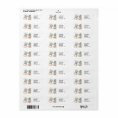 House-Mouse Design® Adresetiketten Etiket (Full Sheet)