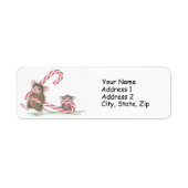 House-Mouse Design® Adresetiketten Etiket (Voorkant)