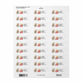 House-Mouse Design® Adresetiketten Etiket (Full Sheet)