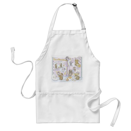 House-Mouse Design® - Apron Standaard Schort (Voorkant)