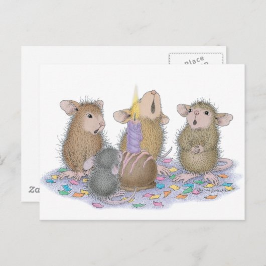 House-Mouse Design® - Briefkaart (Voorkant / Achterkant)