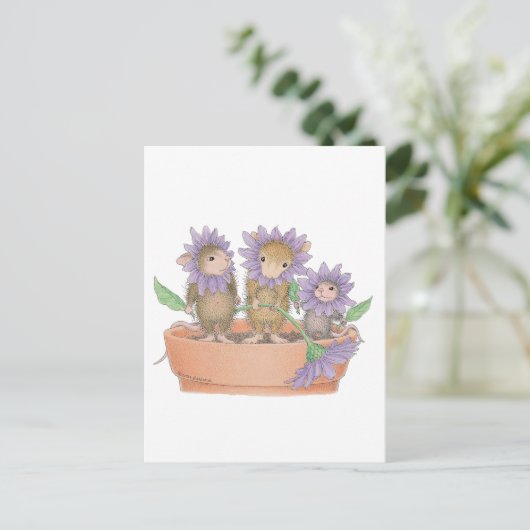 House-Mouse Design® - Briefkaart (Staand voorkant)