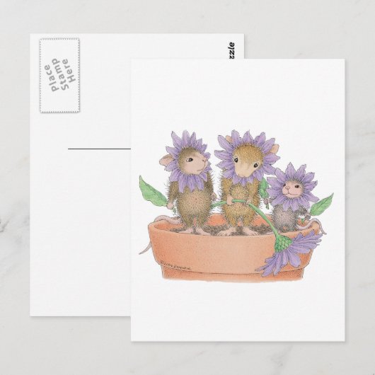 House-Mouse Design® - Briefkaart (Voorkant / Achterkant)