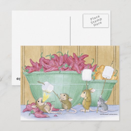 House-Mouse Design® Briefkaart (Voorkant / Achterkant)