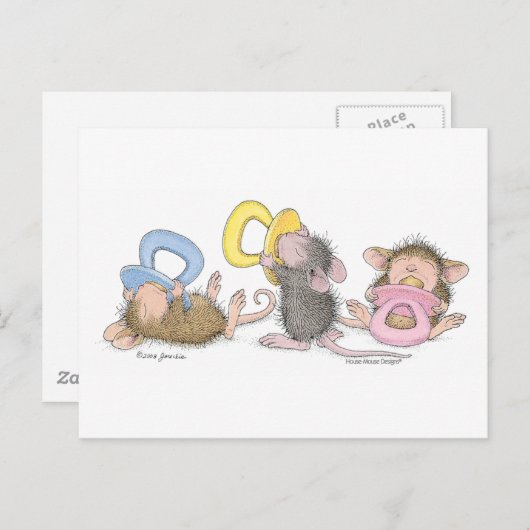 House-Mouse Design® Briefkaart (Voorkant / Achterkant)