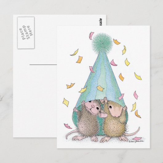 House-Mouse Design® - Briefkaart (Voorkant / Achterkant)