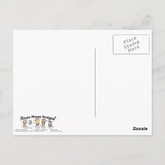 House-Mouse Design® - Briefkaart (Achterkant)