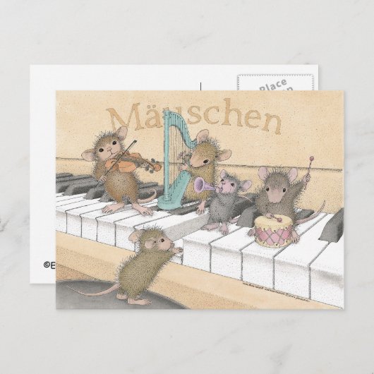 House-Mouse Design® Briefkaart (Voorkant / Achterkant)