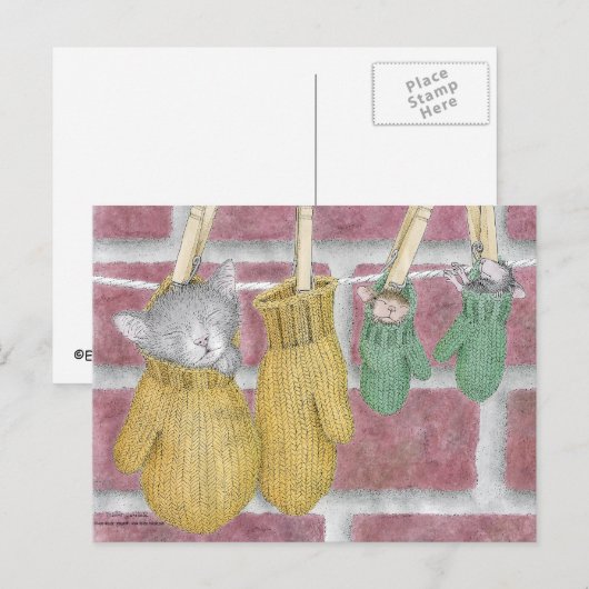 House-Mouse Design® Briefkaart (Voorkant / Achterkant)