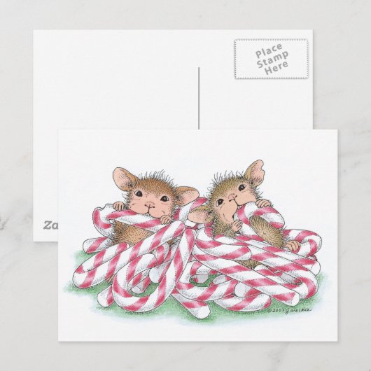House-Mouse Design® Briefkaart (Voorkant / Achterkant)