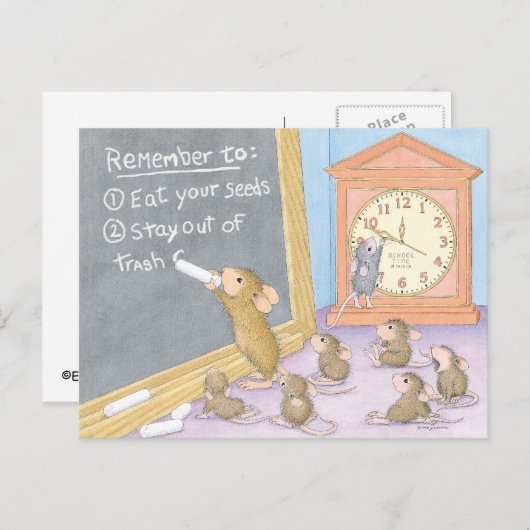 House-Mouse Design® Briefkaart (Voorkant / Achterkant)