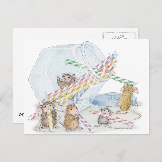 House-Mouse Design® Briefkaart (Voorkant / Achterkant)