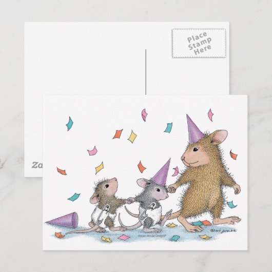 House-Mouse Design® Briefkaart (Voorkant / Achterkant)