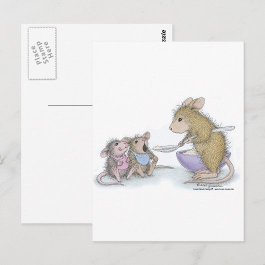 House-Mouse Design® Briefkaart (Voorkant / Achterkant)