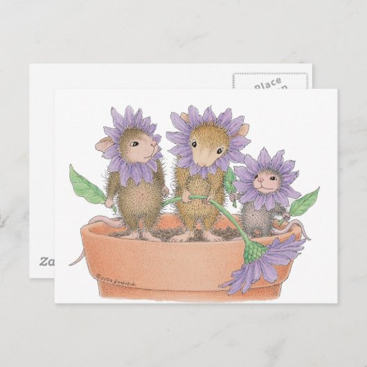 House-Mouse Design® - Briefkaart (Voorkant / Achterkant)