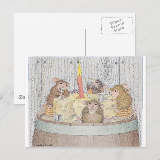 House-Mouse Design® - Briefkaart (Voorkant / Achterkant)