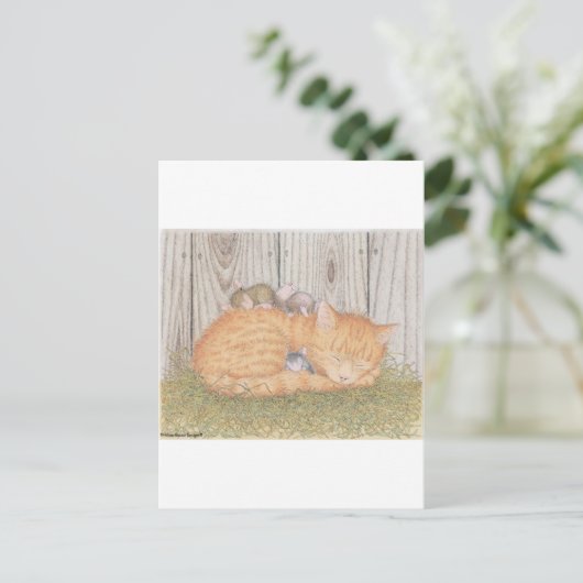 House-Mouse Design® - Briefkaart (Staand voorkant)