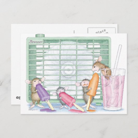 House-Mouse Design® Briefkaart (Voorkant / Achterkant)