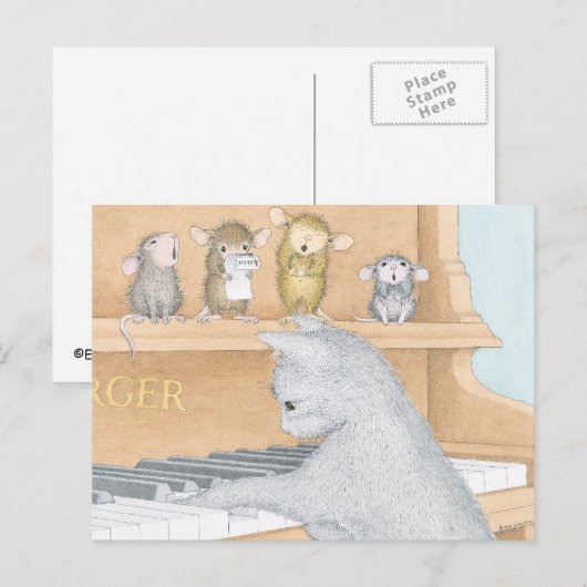 House-Mouse Design® Briefkaart (Voorkant / Achterkant)