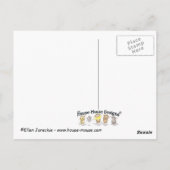 House-Mouse Design® Briefkaart (Achterkant)
