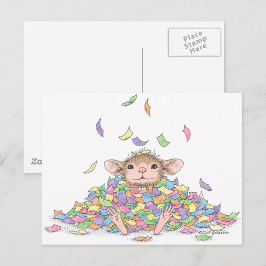 House-Mouse Design® - Briefkaart (Voorkant / Achterkant)