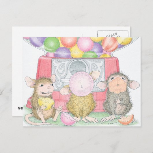 House-Mouse Design® Briefkaart (Voorkant / Achterkant)