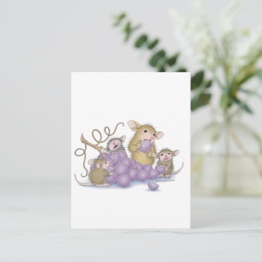 House-Mouse Design® - Briefkaart (Staand voorkant)