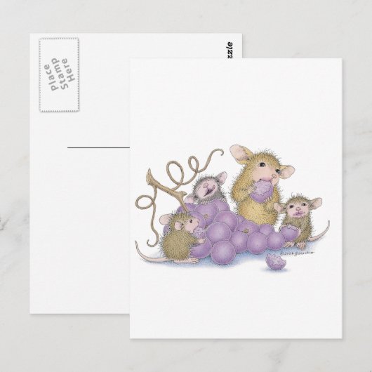 House-Mouse Design® - Briefkaart (Voorkant / Achterkant)