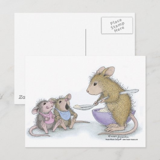 House-Mouse Design® Briefkaart (Voorkant / Achterkant)