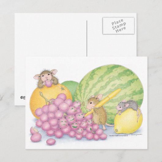 House-Mouse Design® Briefkaart (Voorkant / Achterkant)