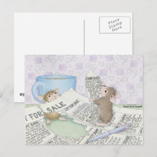 House-Mouse Design® Briefkaart (Voorkant / Achterkant)