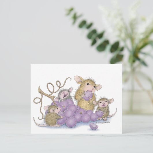 House-Mouse Design® - Briefkaart (Staand voorkant)
