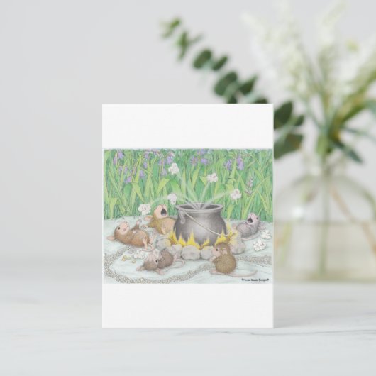House-Mouse Design® - Briefkaart (Staand voorkant)