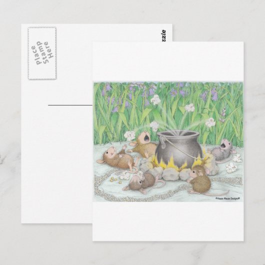House-Mouse Design® - Briefkaart (Voorkant / Achterkant)