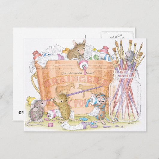 House-Mouse Design® Briefkaart (Voorkant / Achterkant)