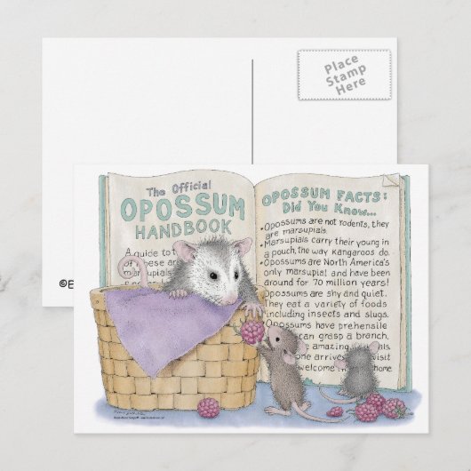 House-Mouse Design® Briefkaart (Voorkant / Achterkant)