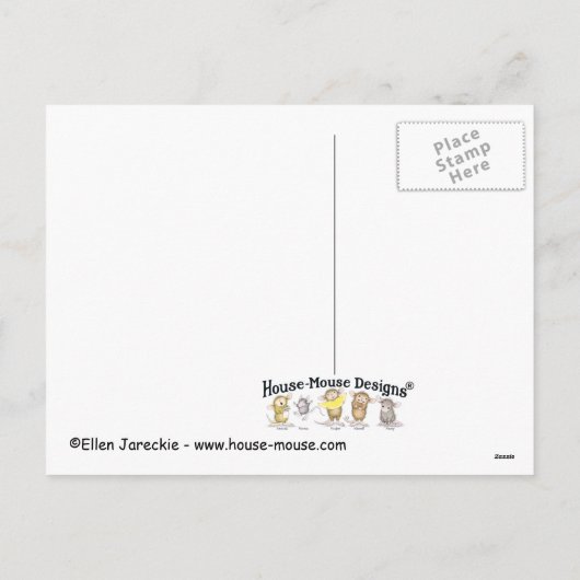 House-Mouse Design® Briefkaart (Achterkant)
