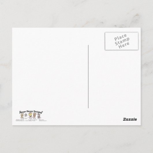 House-Mouse Design® - Briefkaarten (Achterkant)