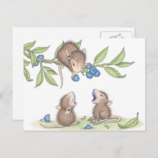 House-Mouse Design® - Briefkaarten (Voorkant / Achterkant)