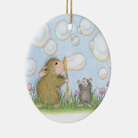 House-Mouse Design® - Dagelijkse versiering Keramisch Ornament (Rechts)