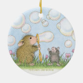 House-Mouse Design® - Dagelijkse versiering Keramisch Ornament (Achterkant)