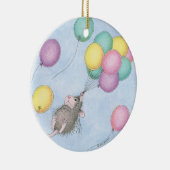 House-Mouse Design® - Dagelijkse versiering Keramisch Ornament (Rechts)