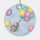House-Mouse Design® - Dagelijkse versiering Keramisch Ornament (Voorkant)