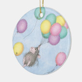 House-Mouse Design® - Dagelijkse versiering Keramisch Ornament (Links)