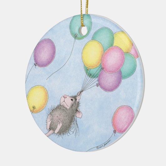 House-Mouse Design® - Dagelijkse versiering Keramisch Ornament (Links)