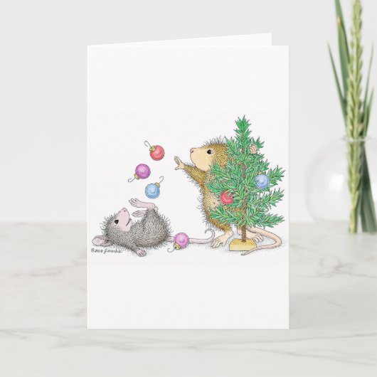 House-Mouse Design® Feestdagen Kaart (Voorkant)