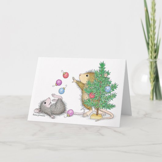 House-Mouse Design® Feestdagen Kaart (Voorkant)
